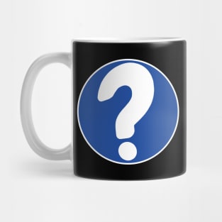 Mystery Team Question Mark (Centered Full-sized) Mug